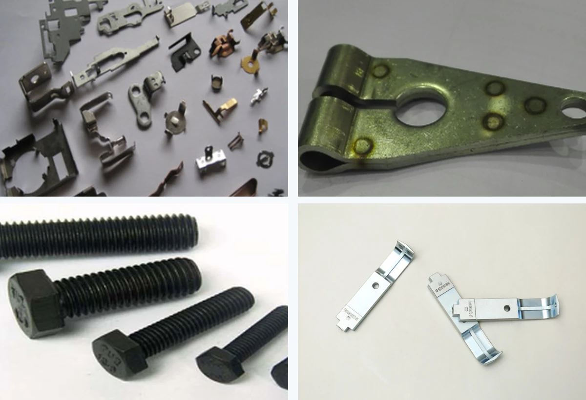 Stamped, formed, fastener, and industrial hardware components