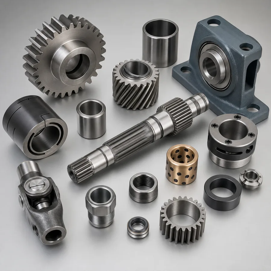 Industrial replacement parts reviewed through the RFQ sourcing process